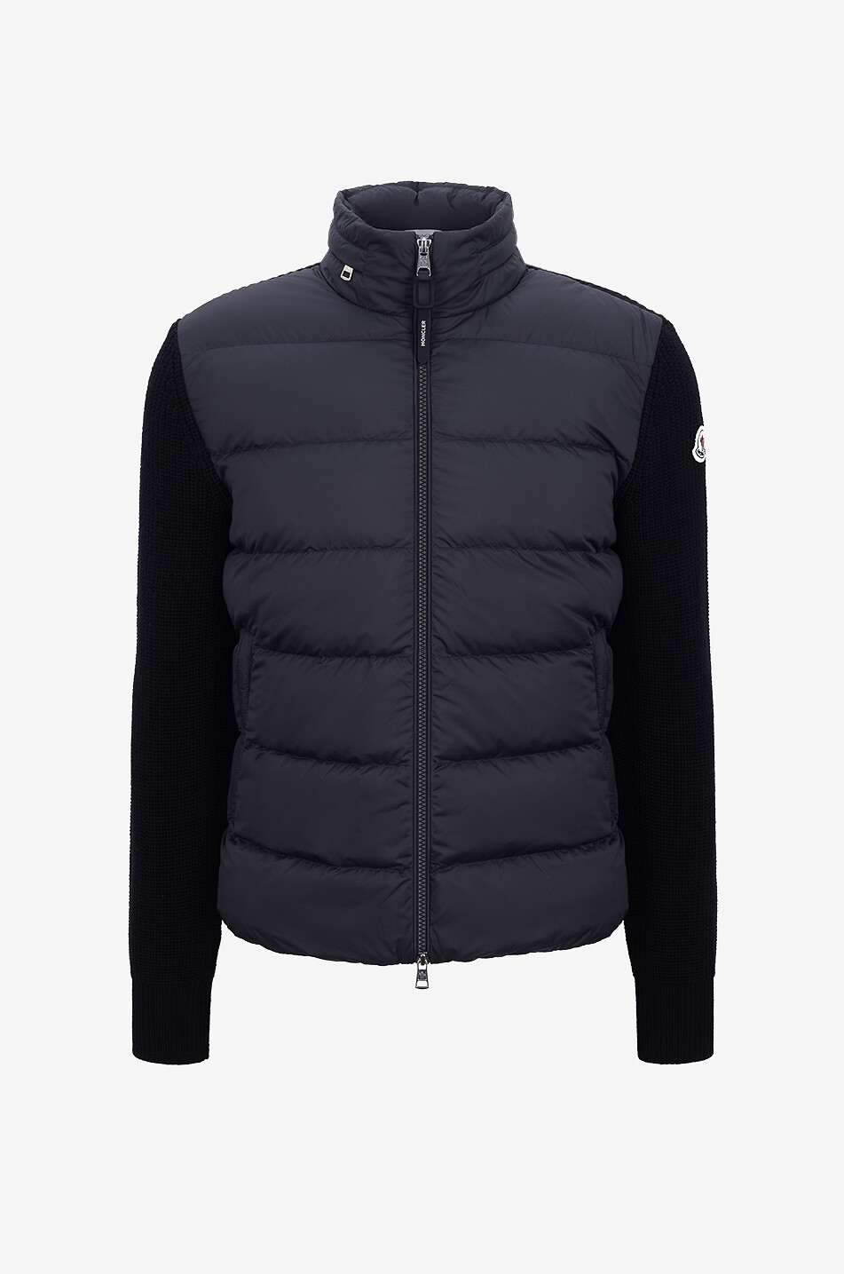 Moncler black cardigan best sale