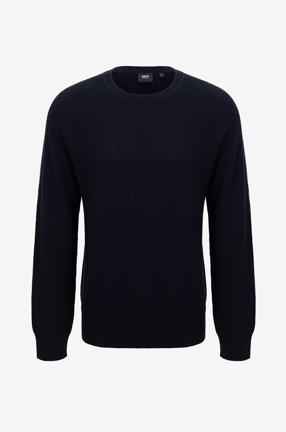 Gerippter Rundhals-Wollpullover Finta V1Y8.02