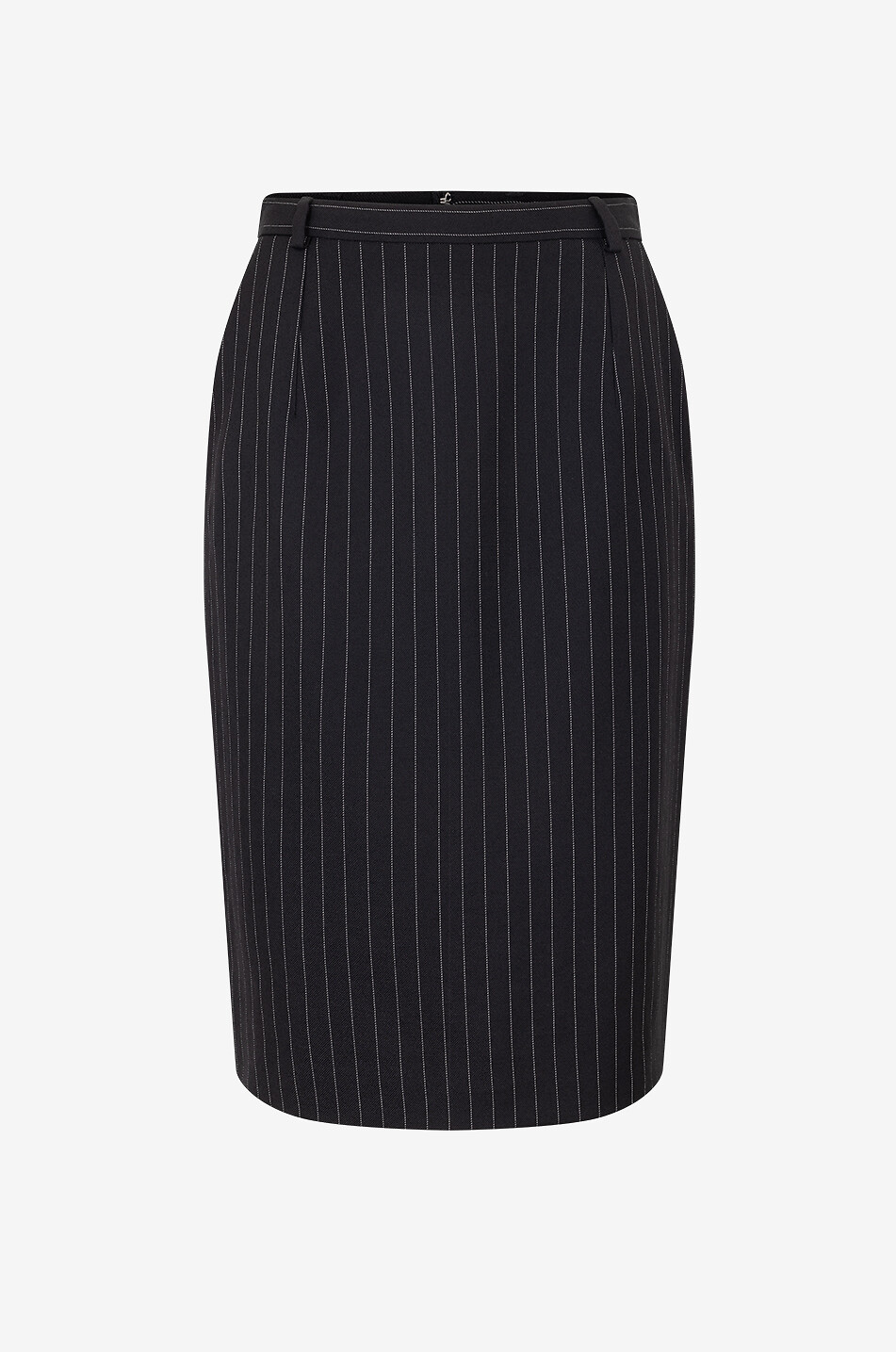 DOLCE & GABBANA Woll-Bleistiftrock mit Nadelstreifen Damen BUNT1 1