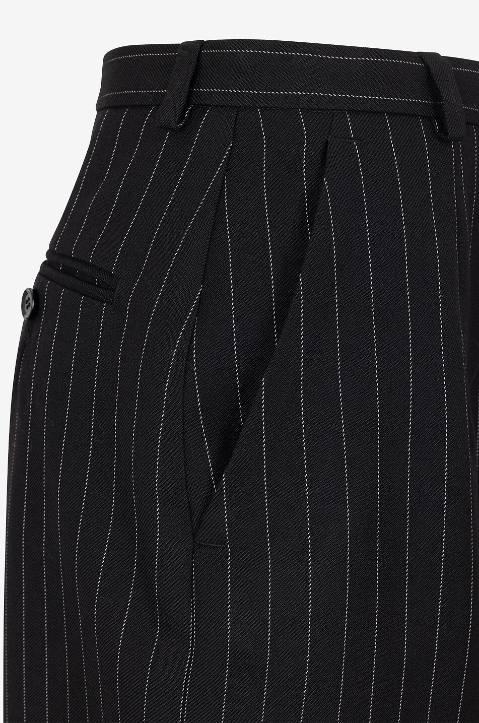 DOLCE & GABBANA Woll-Bleistiftrock mit Nadelstreifen Damen BUNT1 3