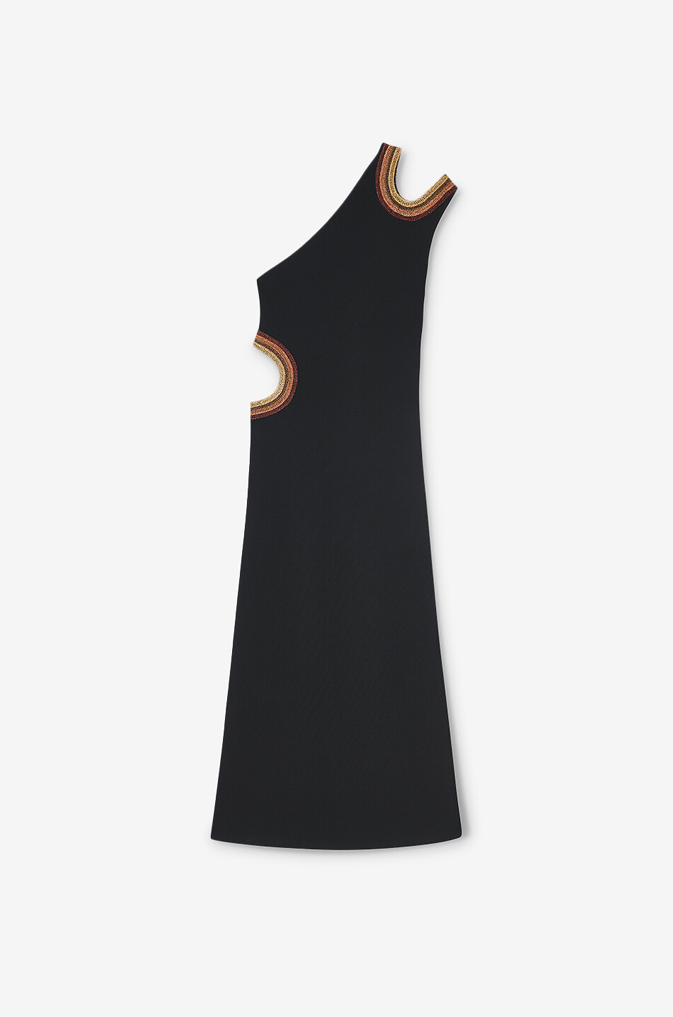 Rachana knit midi dress with cut-outs