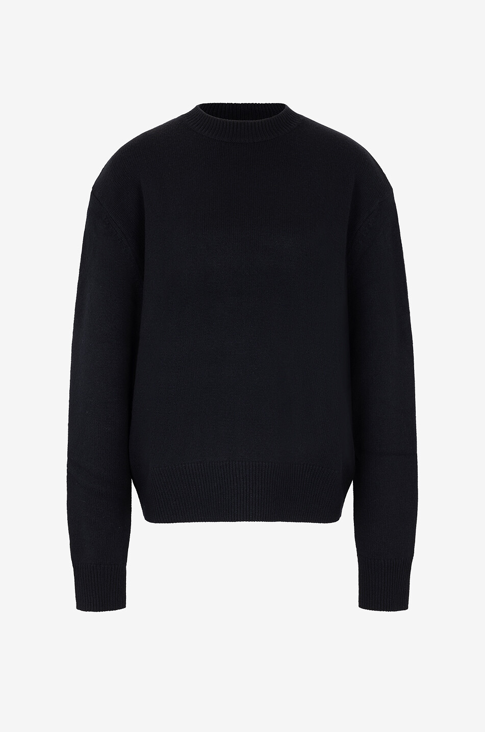 Pullover mit Rundhalsausschnitt aus Merinowolle und Kaschmir Rafaela