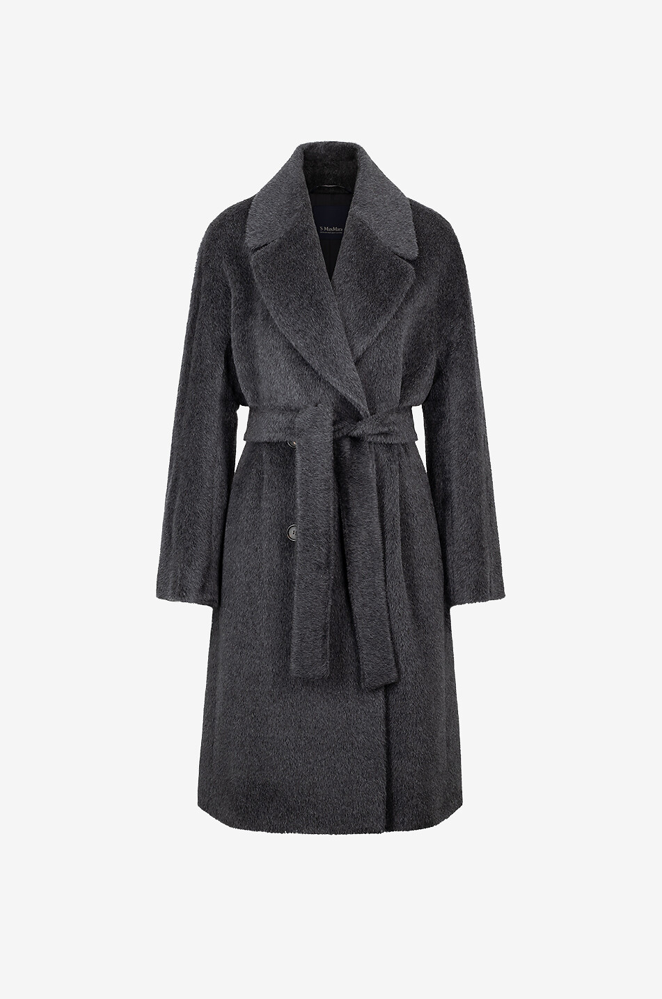 Nicole belted alpaca wool coat