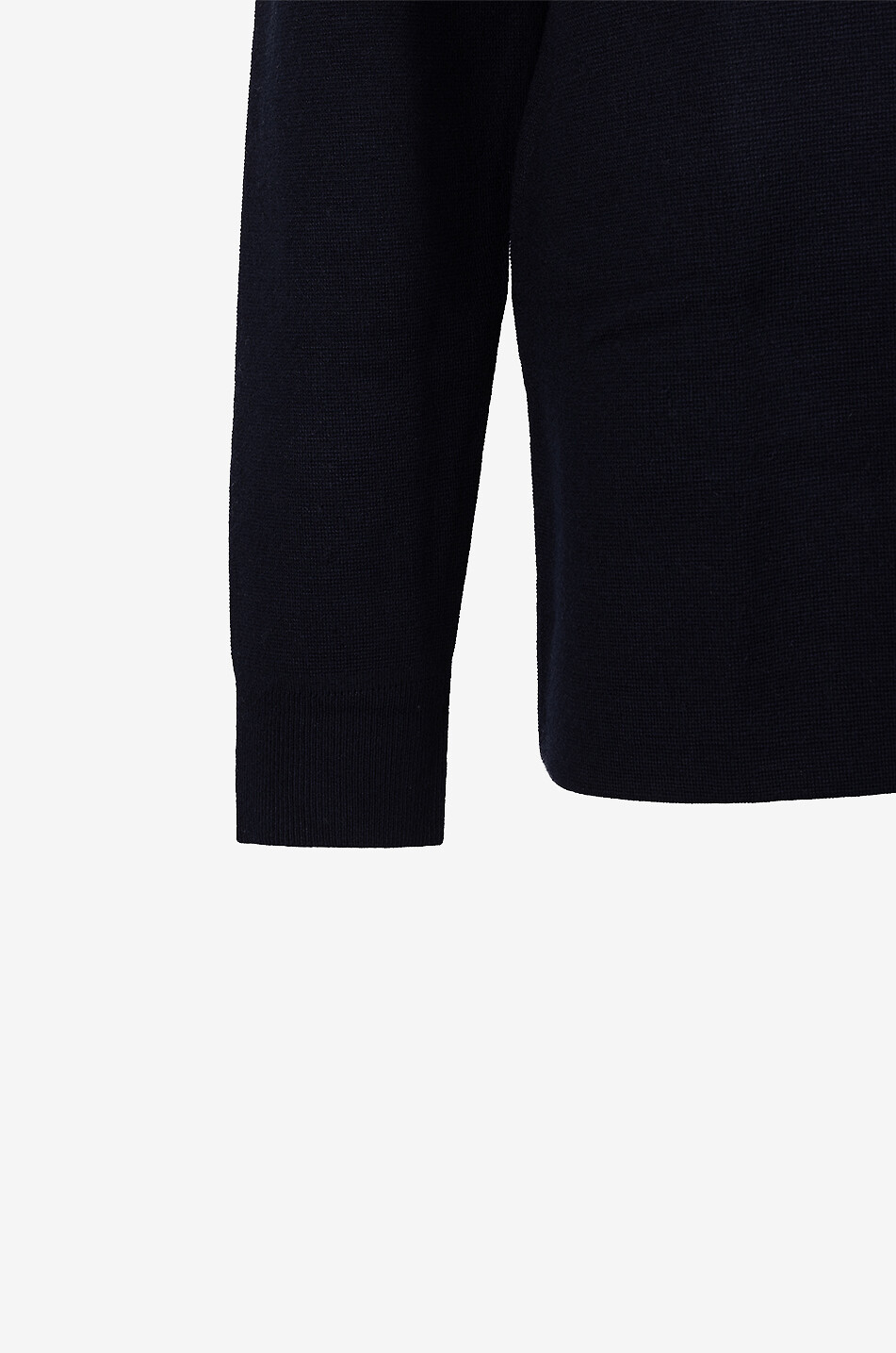 NN07 Pullover mit Stehkragen aus Wolle Harald Herren DUNKELBLAU 3