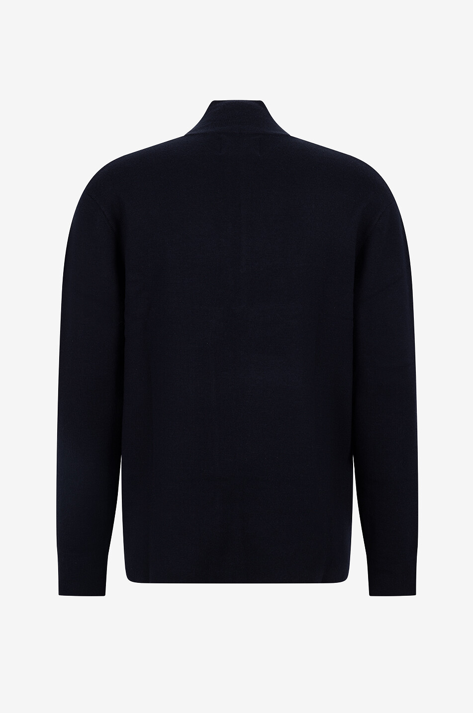 NN07 Pullover mit Stehkragen aus Wolle Harald Herren DUNKELBLAU 2