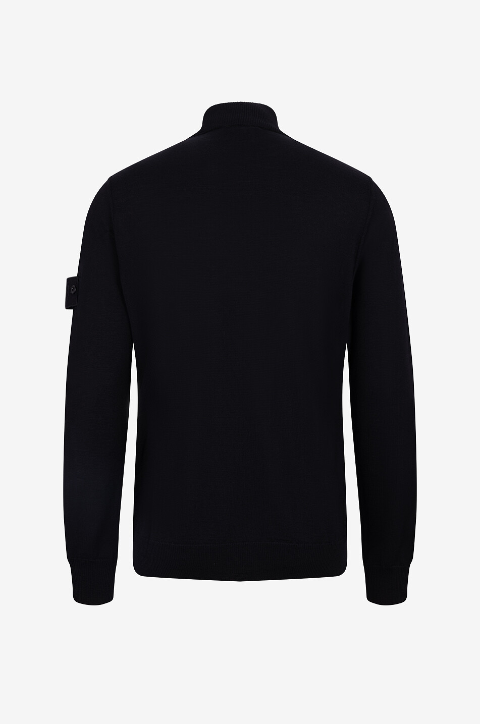 STONE ISLAND Feiner Rollkragenpullover aus Wolle 565FC Ghost Herren SCHWARZ 3