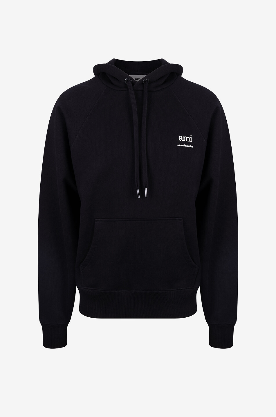 Ami Alexandre Mattiussi organic cotton hooded sweatshirt