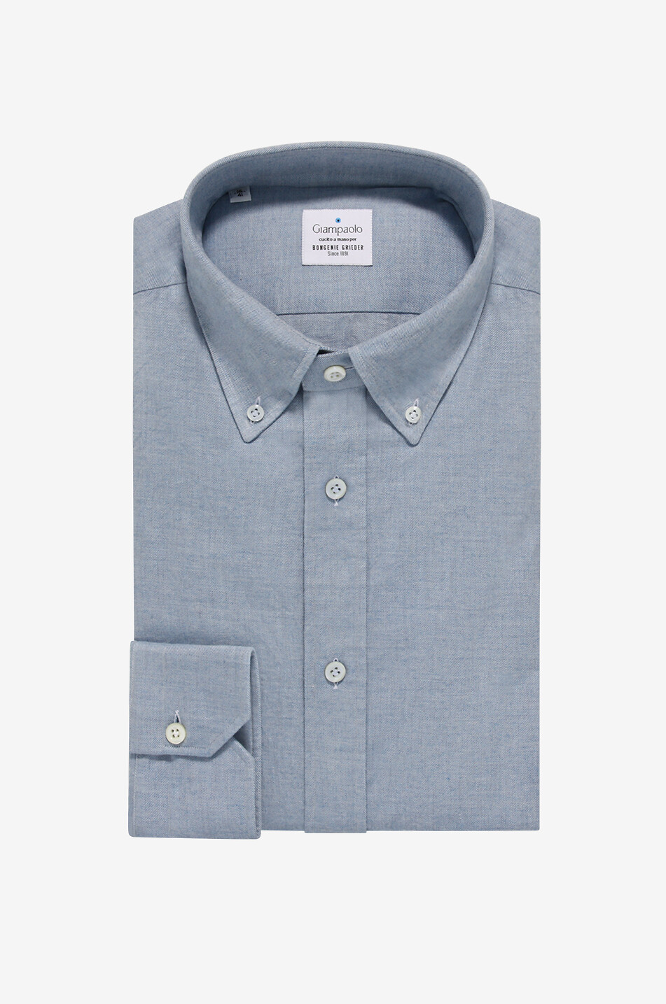 Langarm-Hemd aus Baumwollflanell