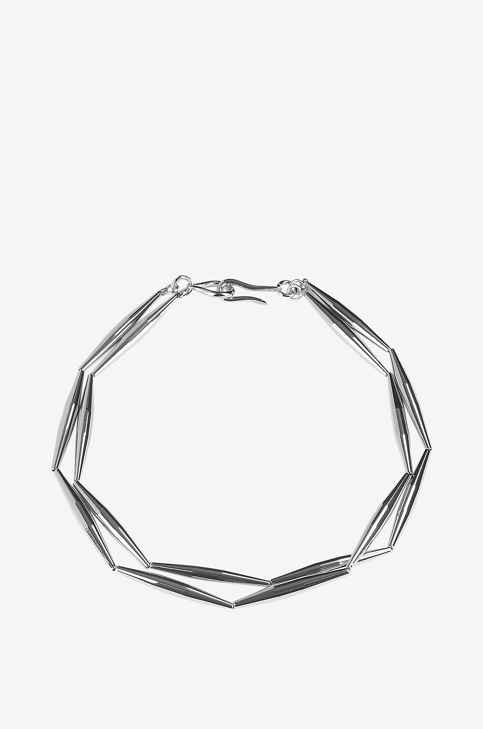 TOHUM Zweireihige Choker-Halskette Lumia Helia Duo Damen SILBER 1