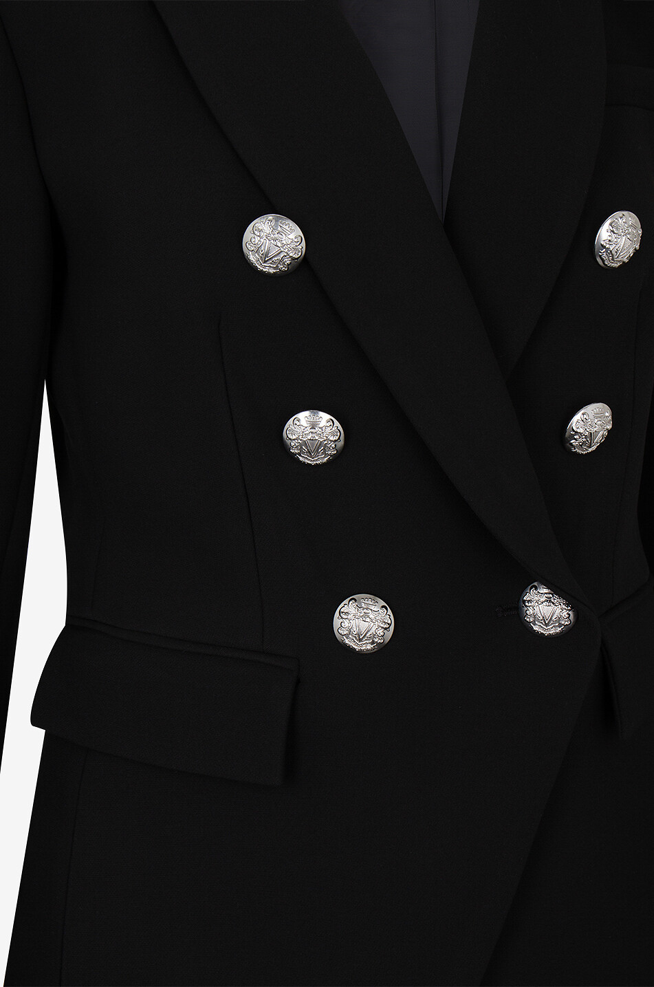 VERONICA BEARD Miller Dickey double-breasted jacket Women BLACK 3