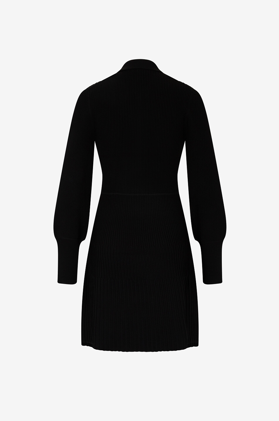 VERONICA BEARD Minikleid aus Rippstrick Lauper Damen SCHWARZ 2