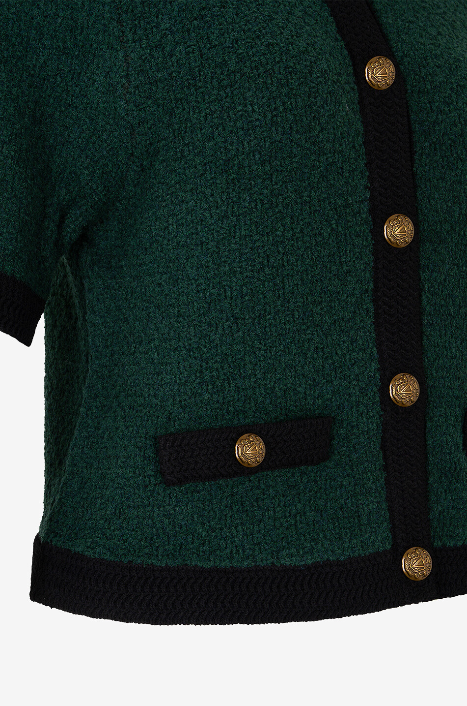 VERONICA BEARD Tweed-Cardigan Marie Damen DUNKELGRÜN 3