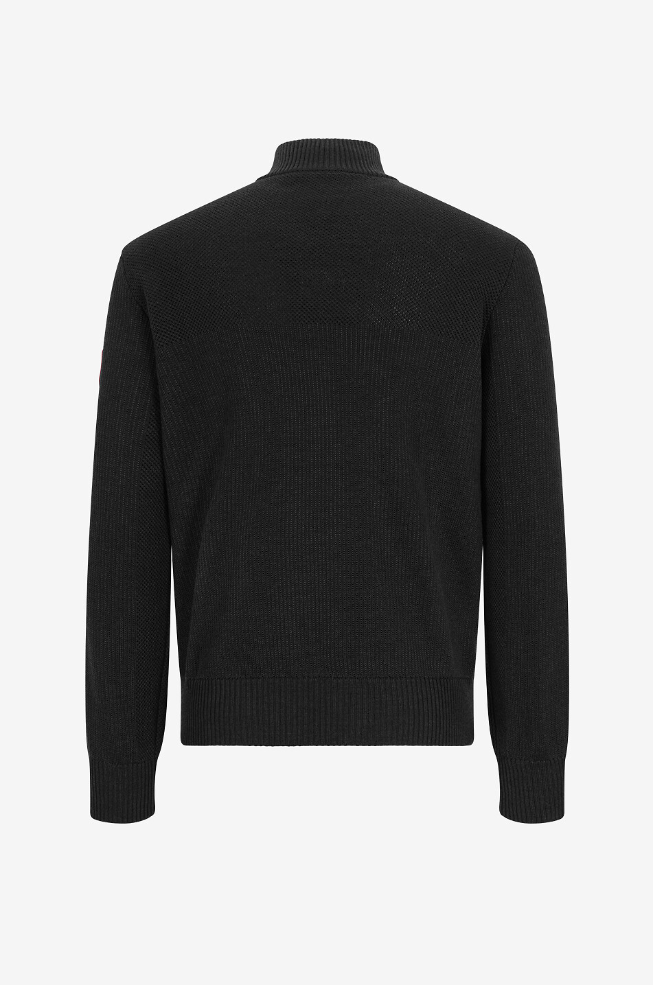 CANADA GOOSE Cardigan en maille et duvet HyBridge Black Label Homme NOIR 2