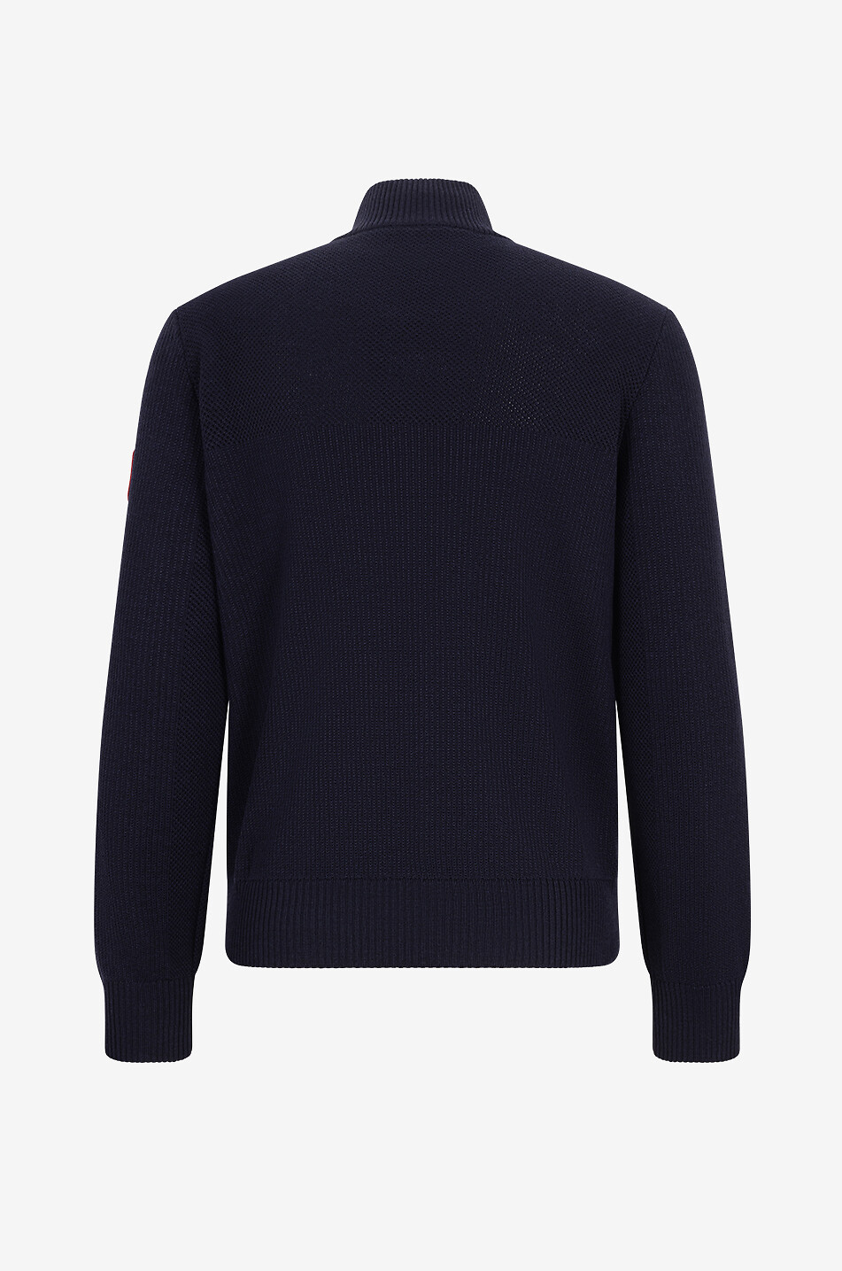 Cardigan aus Strick mit Daunenteilen HyBridge