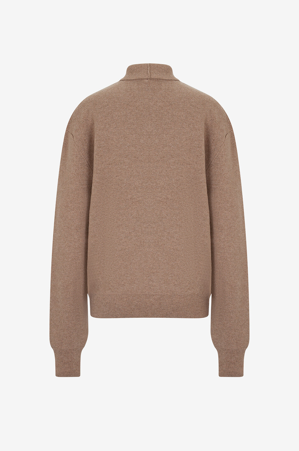 Rollkragenpullover aus Wolle