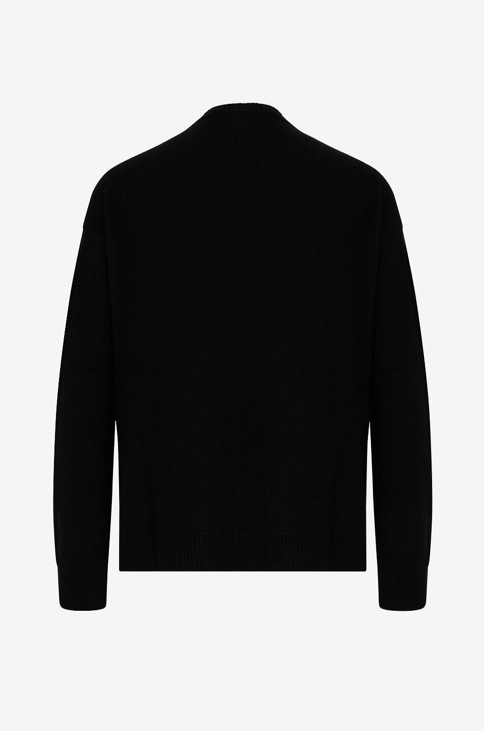 'S MAXMARA Pullover aus Wolle und Kaschmir mit Perlenlogo Kassel Damen SCHWARZ 2