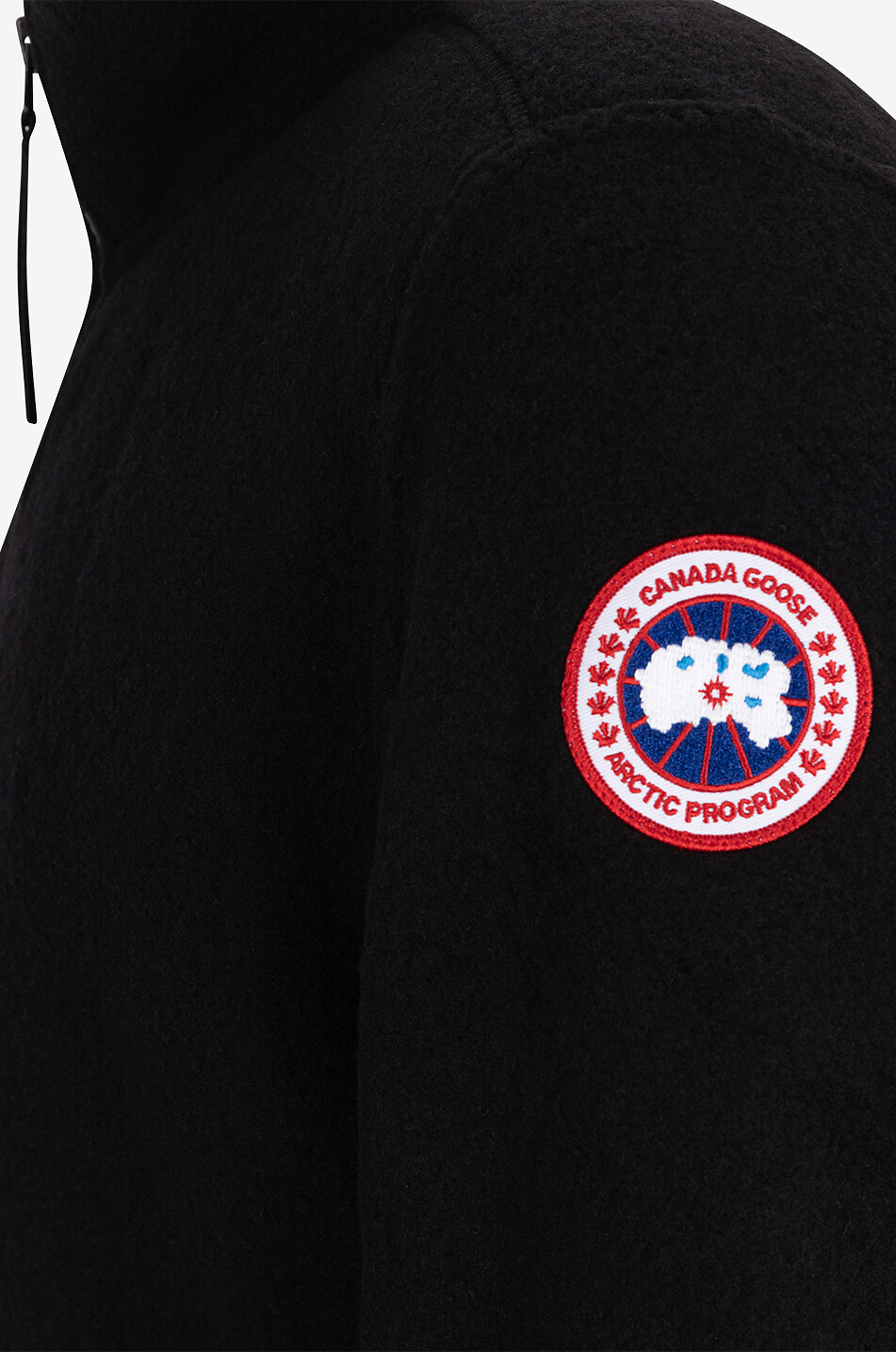 CANADA GOOSE Veste polaire à col montant Lawson Homme NOIR 3
