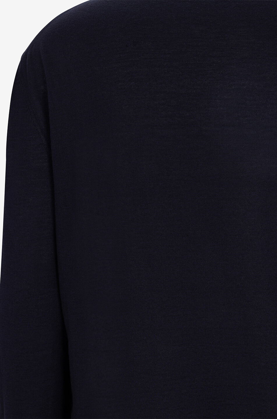DOLCE & GABBANA Pull fin en cachemire et soie à col roulé Homme BLEU FONCE 3