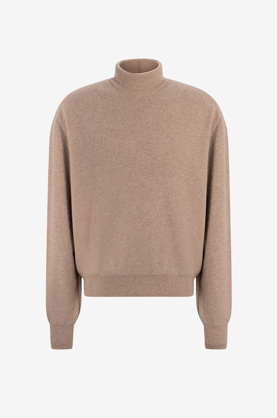 Wool turtleneck jumper
