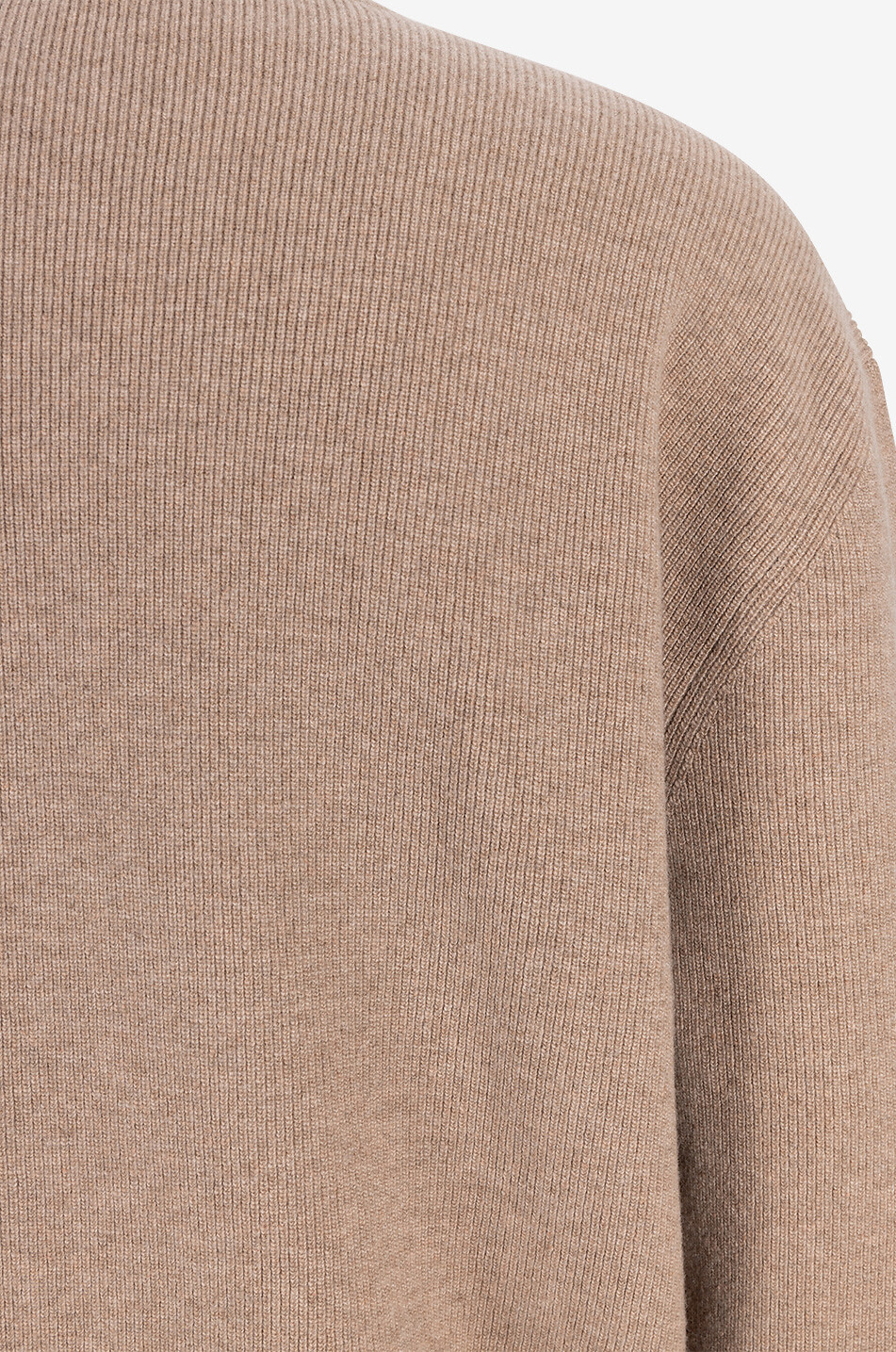 LEMAIRE Wool turtleneck jumper Men LIGHT BROWN 3