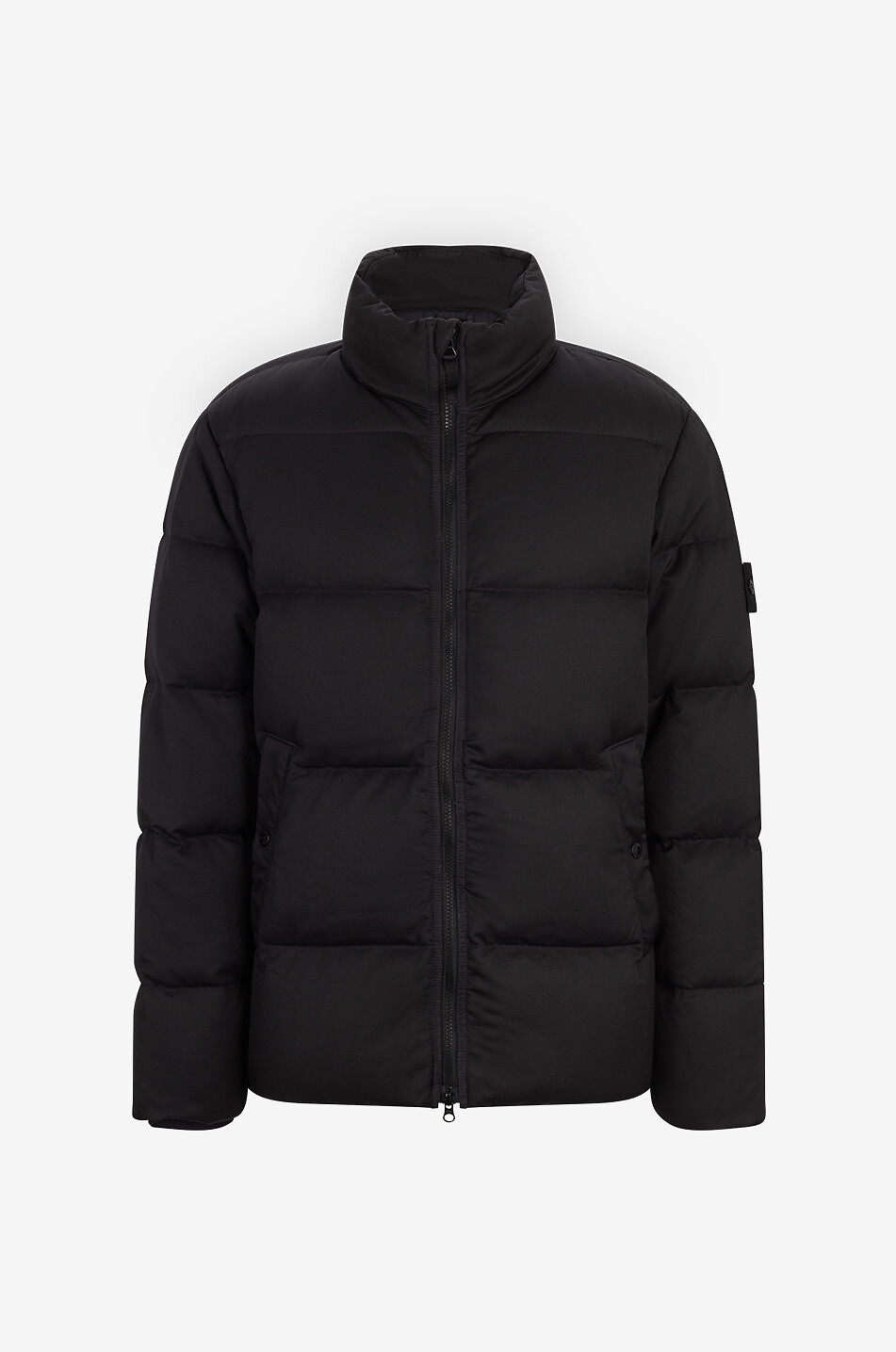 453F3 Twill Down-TC Ghost Piece short wool down jacket