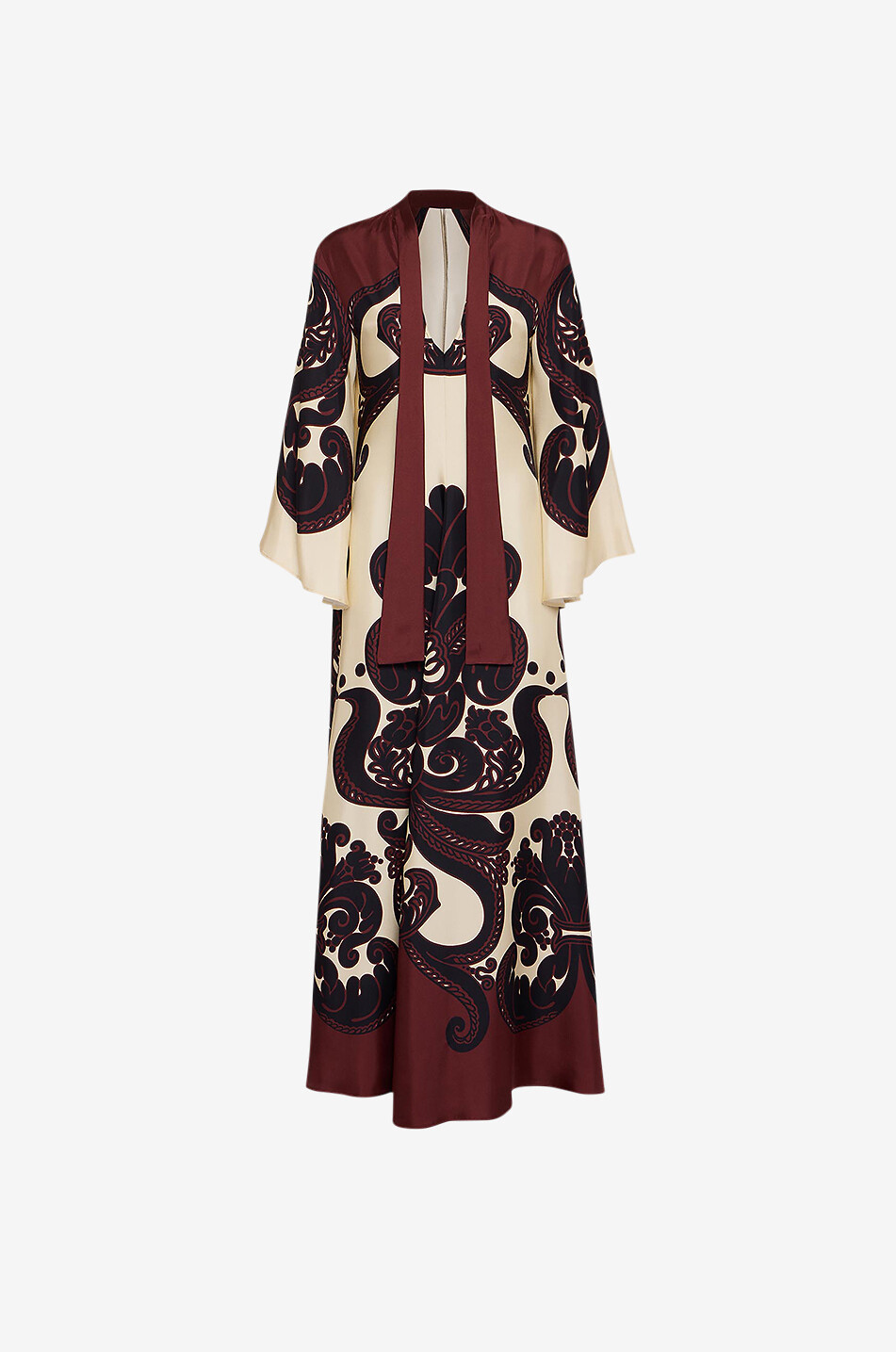 Magnifico Corsini Placée silk twill maxi dress