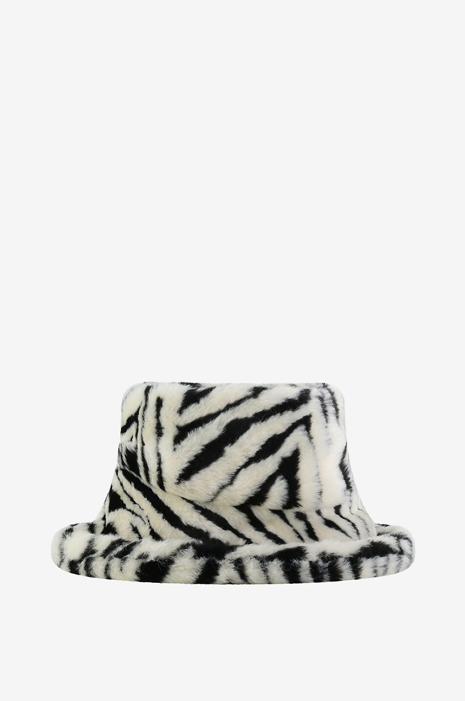 GREVI Zebra patterned cloche hat Women MULTI COLOURED 1