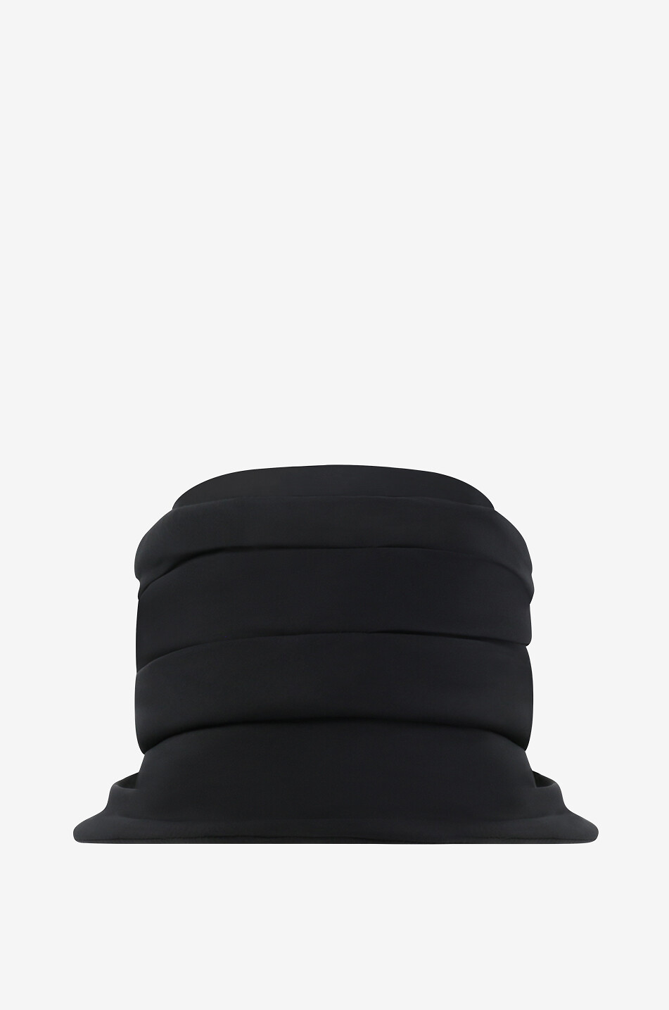 Chapeau cloche plissé