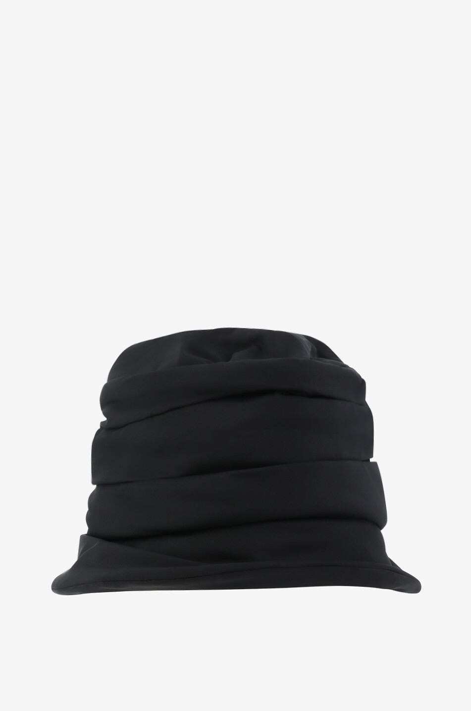 GREVI Chapeau cloche plissé Femme NOIR 2