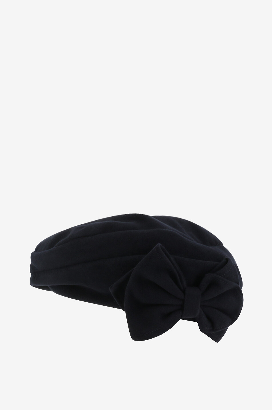 Chapeau basque en coton à noeud