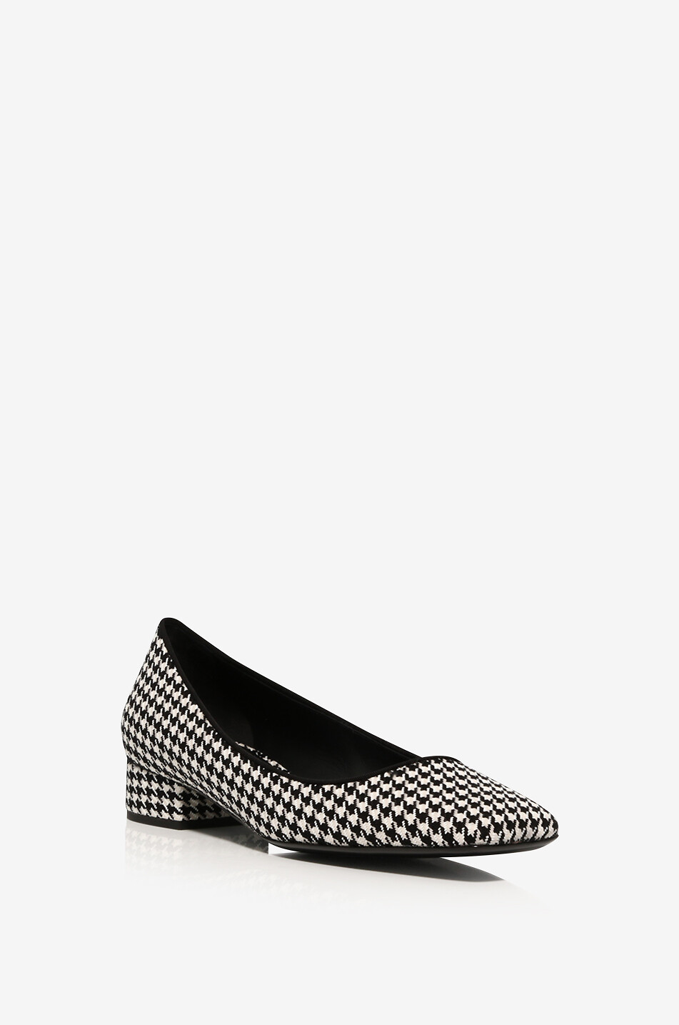DOLCE & GABBANA Jackie 30 houndstooth check ballet flats Women MULTI COLOURED 1