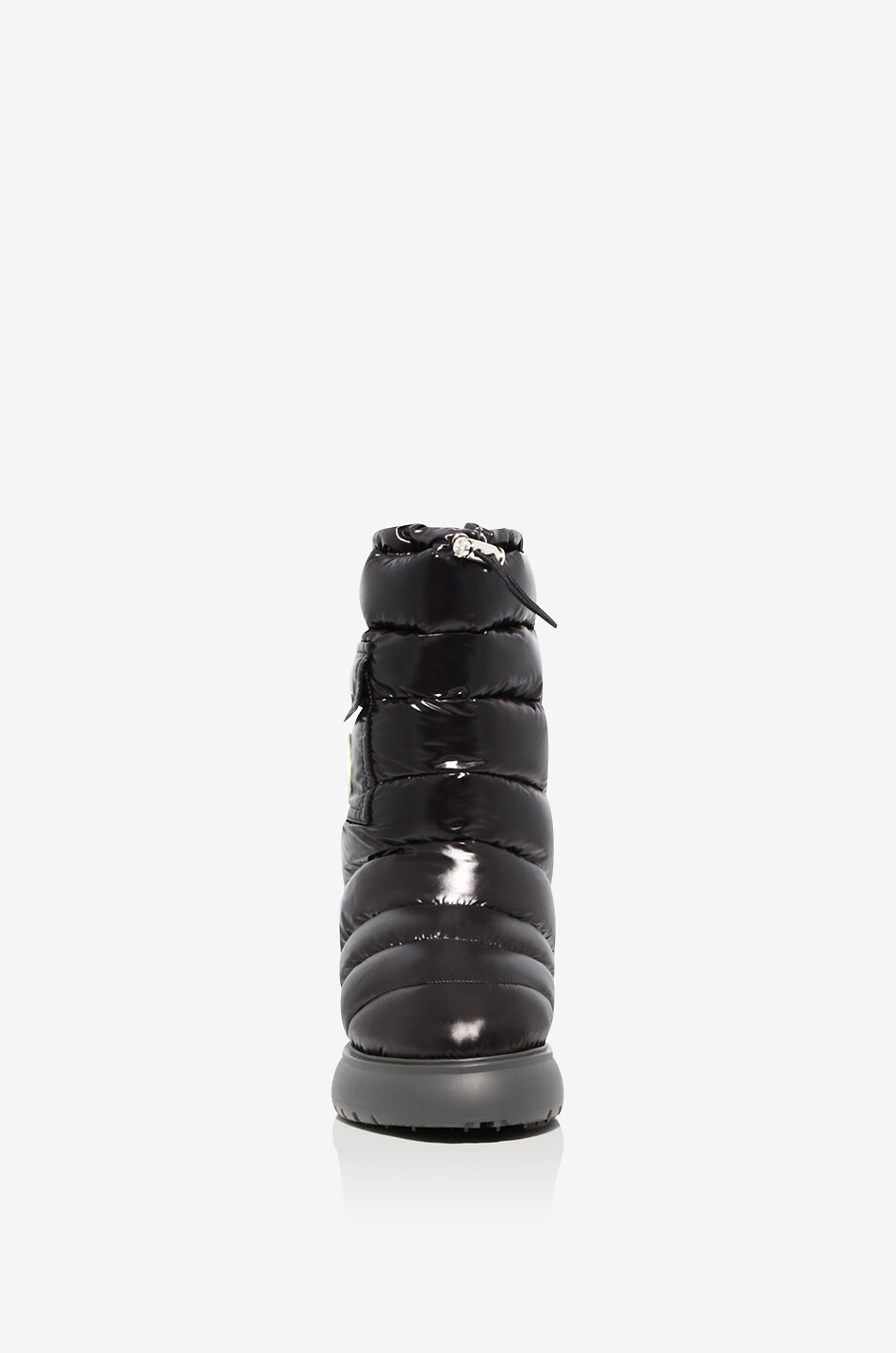 MONCLER Gaia Pocket Mid 30 quilted nylon snow booties Women BLACK 2