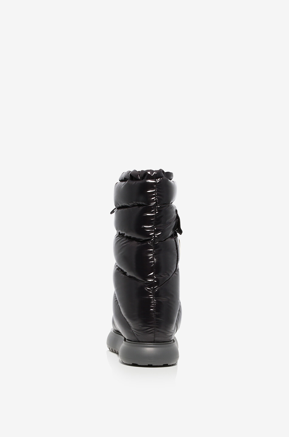 MONCLER Gaia Pocket Mid 30 quilted nylon snow booties Women BLACK 4