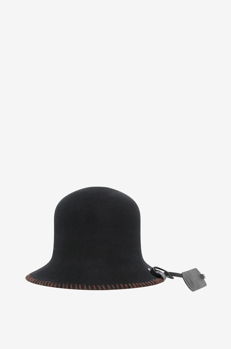 CATARZI 1910 Chapeau cloche en feutre Mina Femme NOIR 1