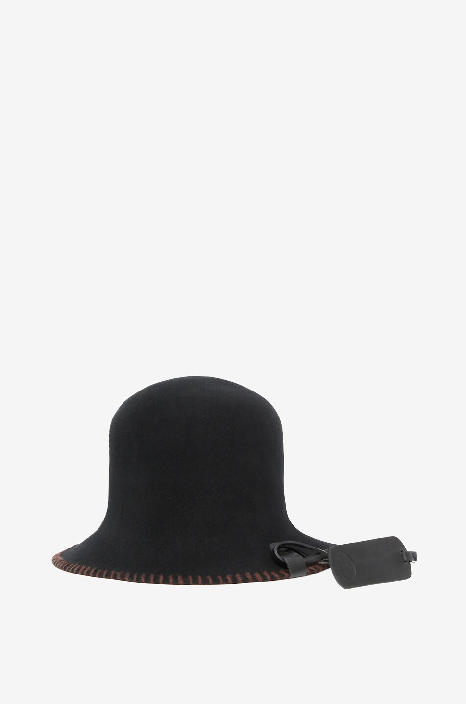 CATARZI 1910 Chapeau cloche en feutre Mina Femme NOIR 2