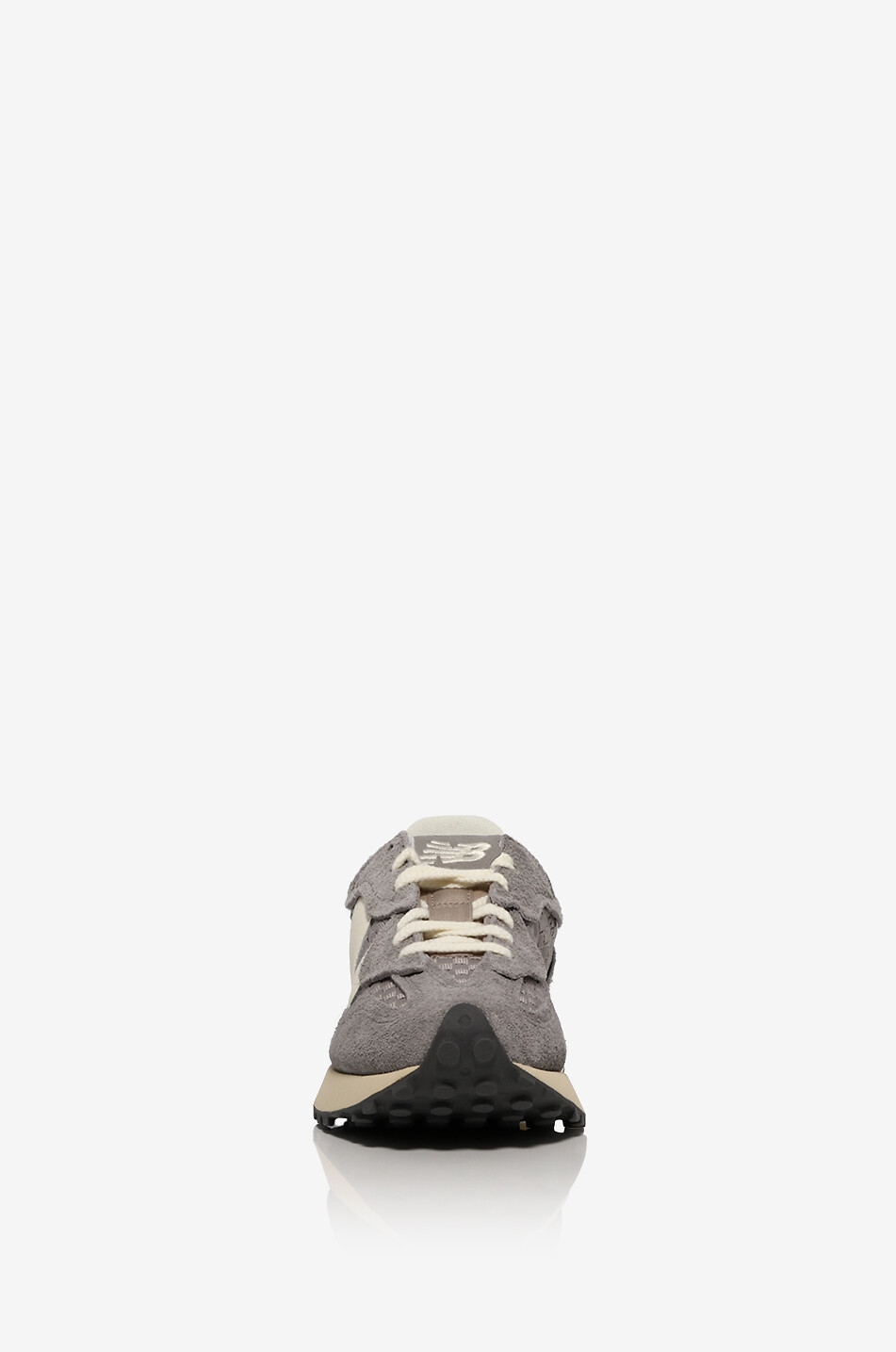 NEW BALANCE Niedrige Schnürsneakers 327 Damen GRAU 2