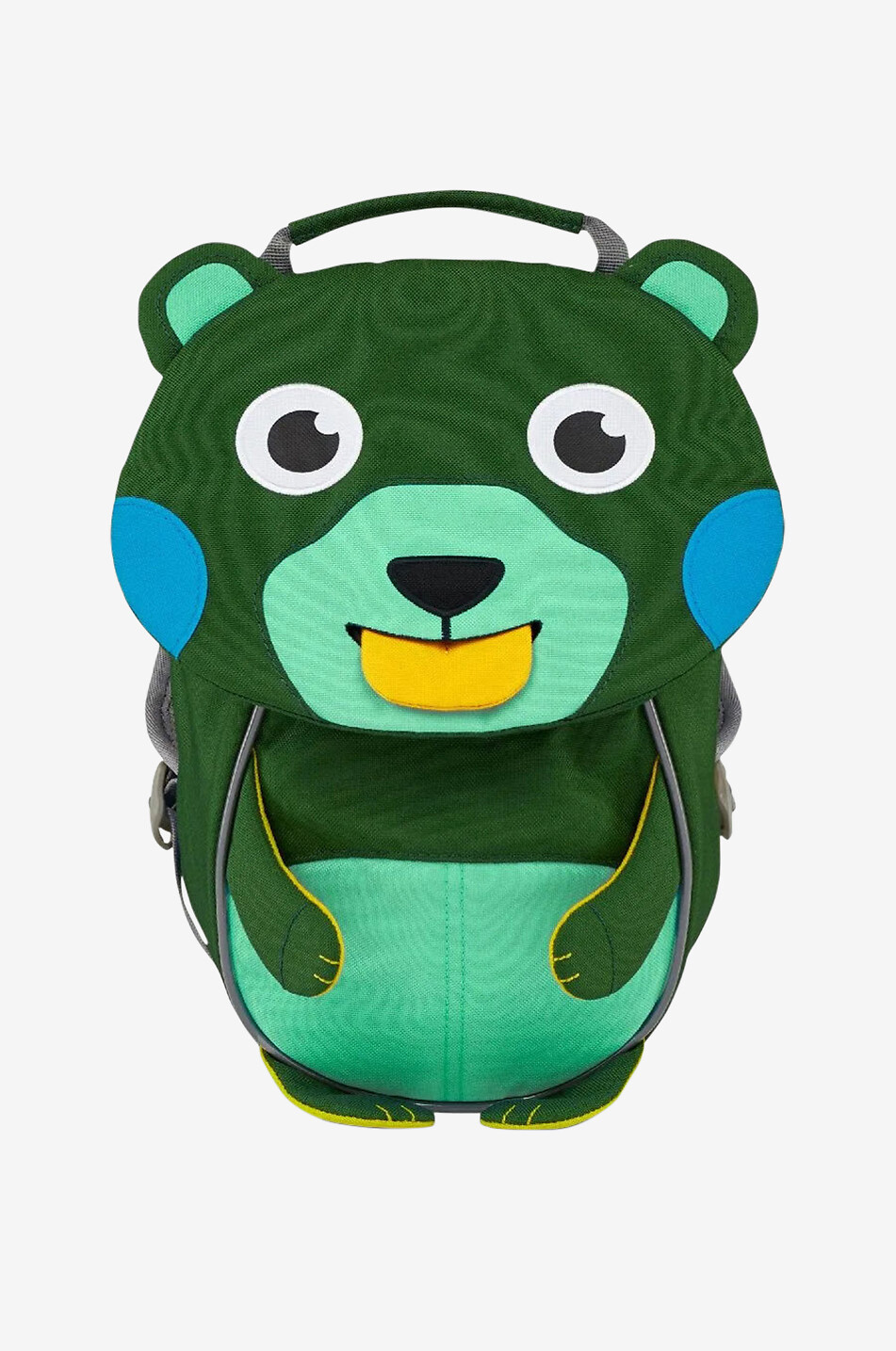 AFFENZAHN Rucksack für Kinder Kleiner Freund Kreativ Bär - 8l  GRÜN 1