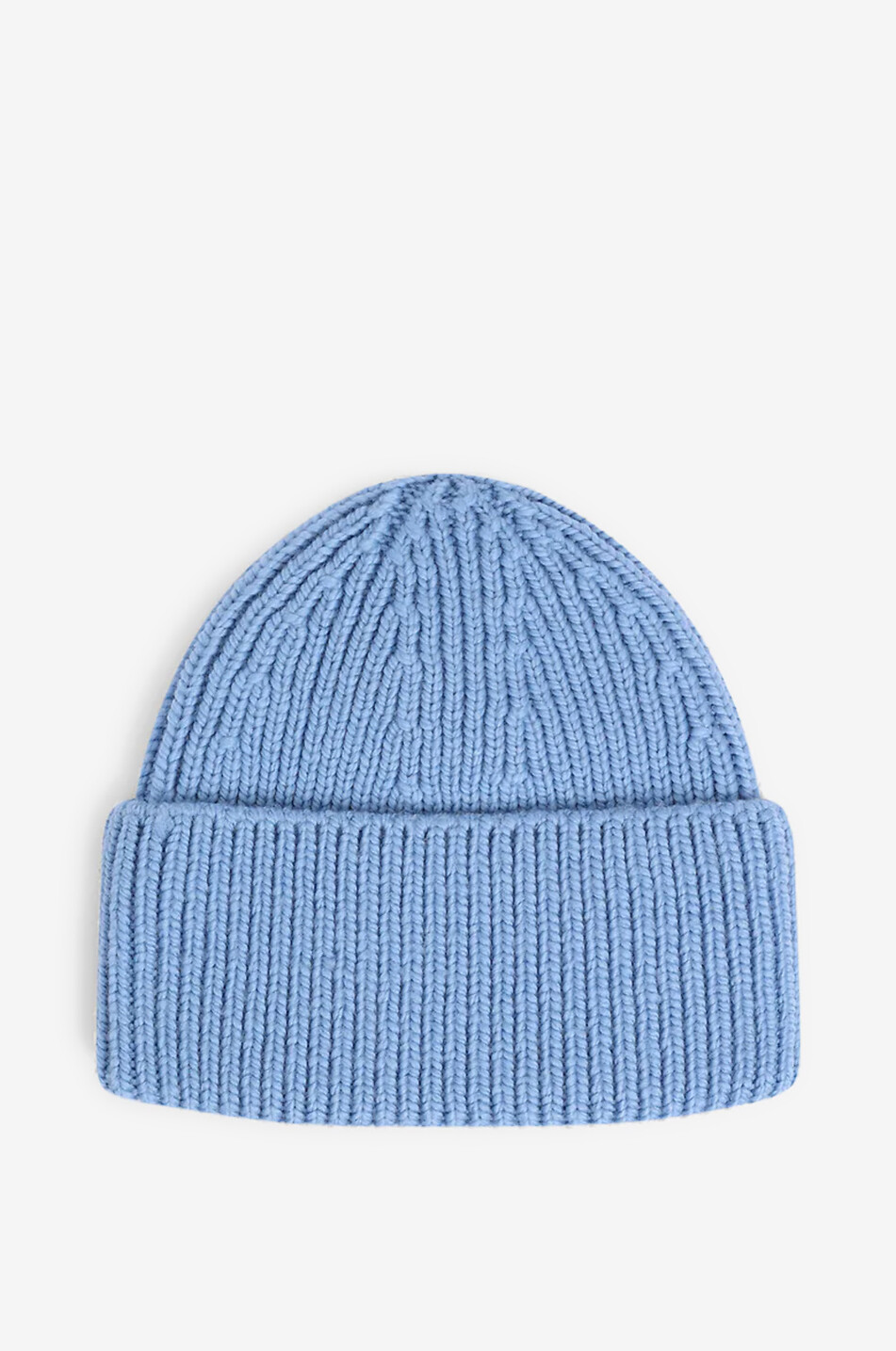 FUSALP Knit Beanie wool rib knit beanie Men LIGHT BLUE 2