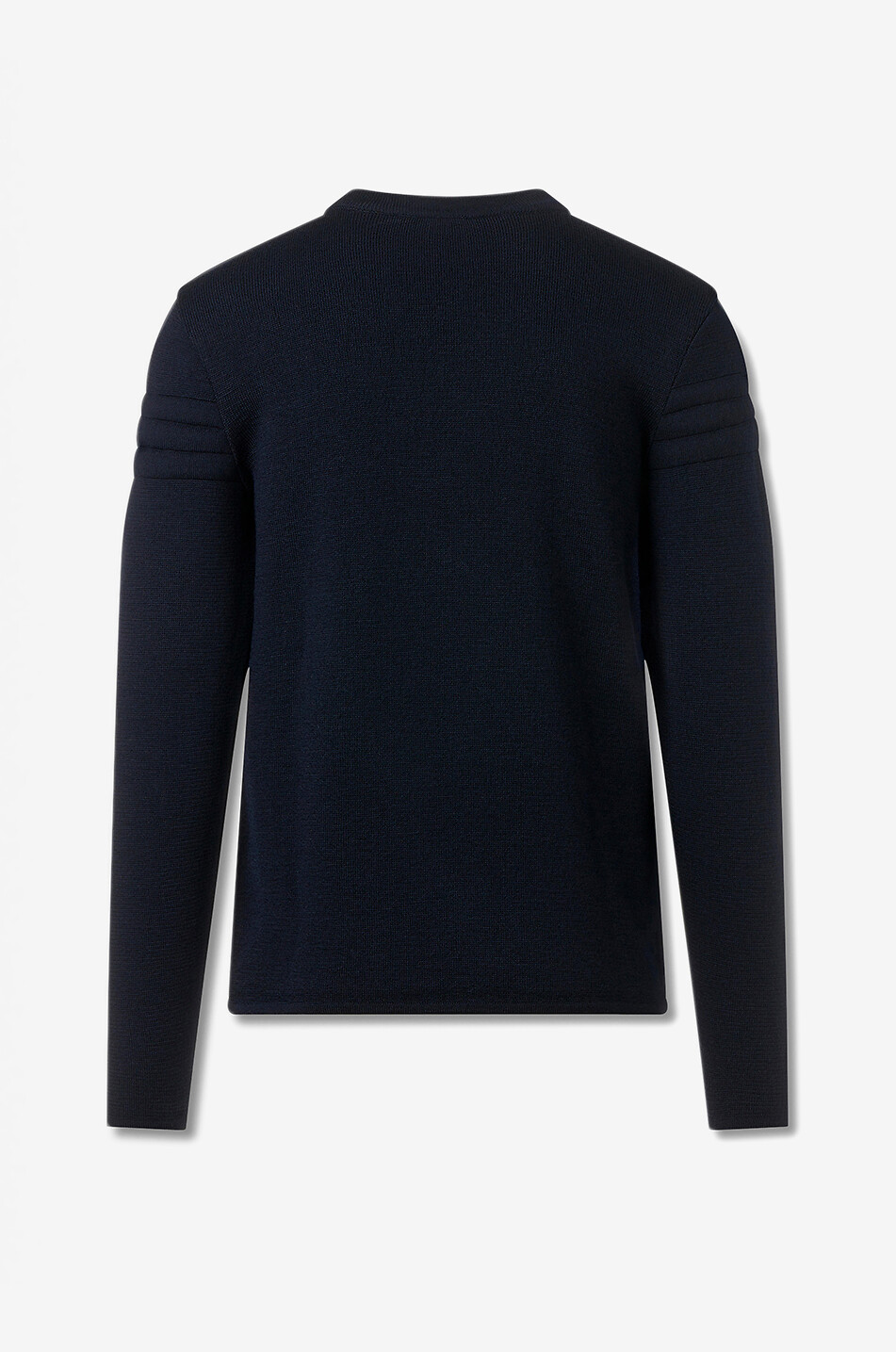 FUSALP Damien round neck merino wool jumper Men DARK BLUE 3