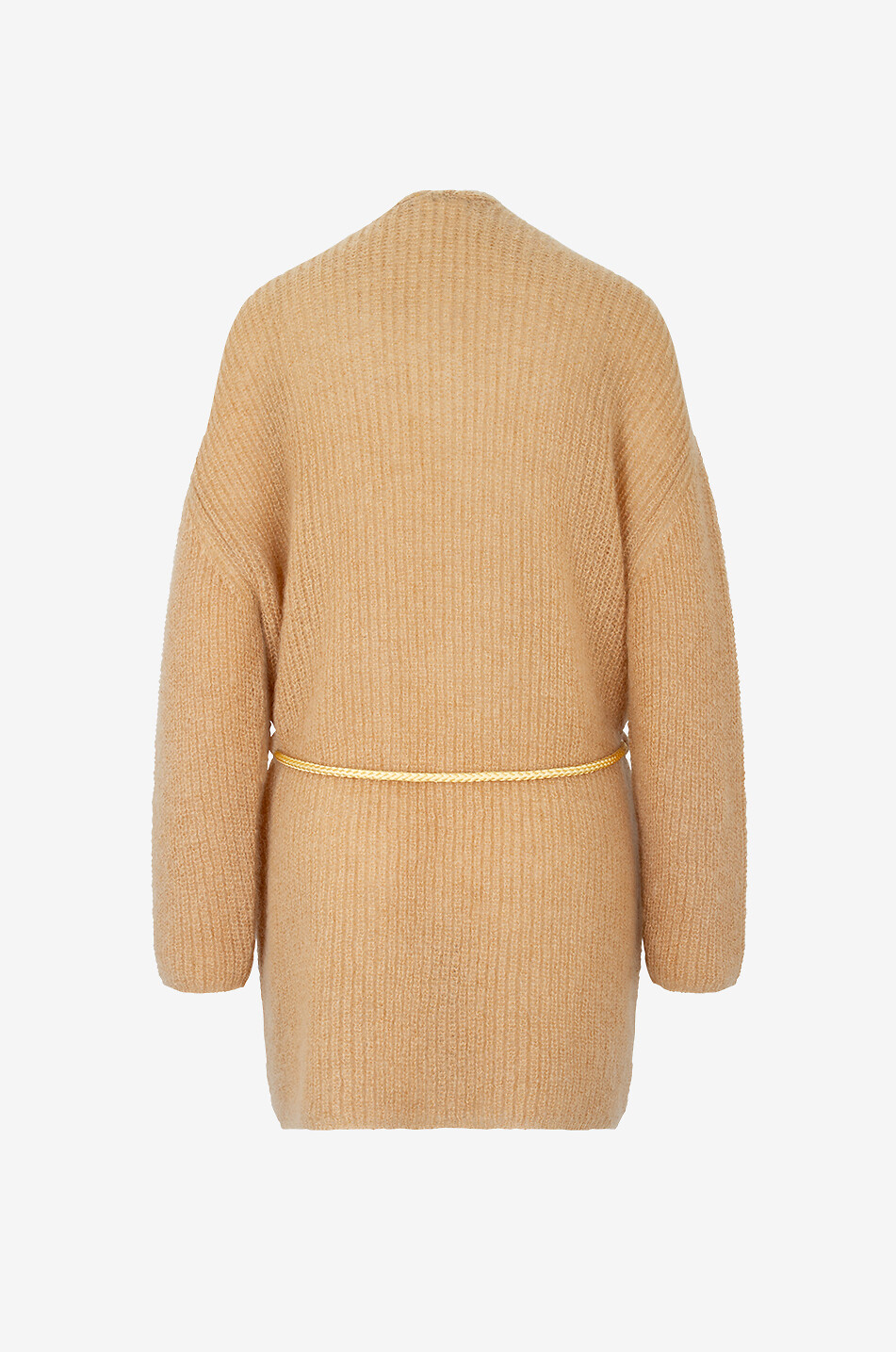 Cardigan long en mohair