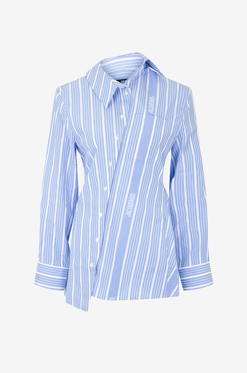Gestreiftes Baumwoll-Popeline-Hemd La Chemise Pablo