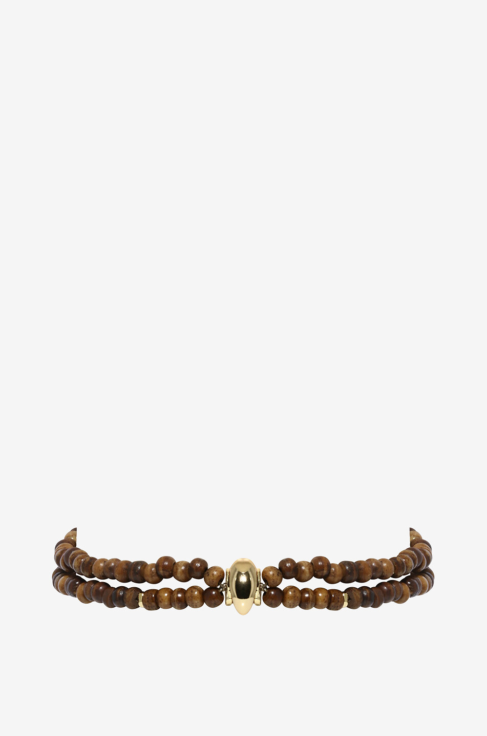 Collier en perles de bois Mali Beaded