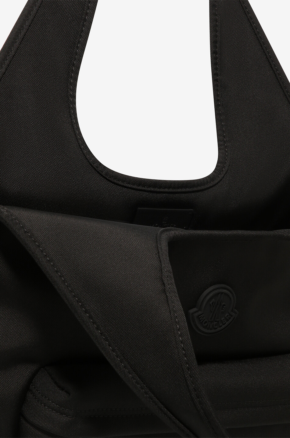 MONCLER Pierrick nylon tote bag Men BLACK 5