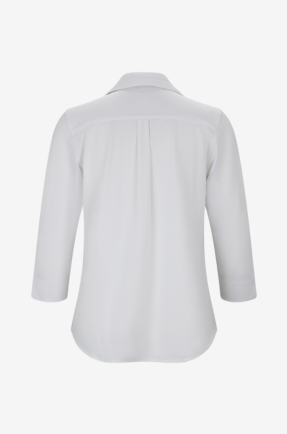 BONGENIE Cotton blend shirt Women WHITE 2
