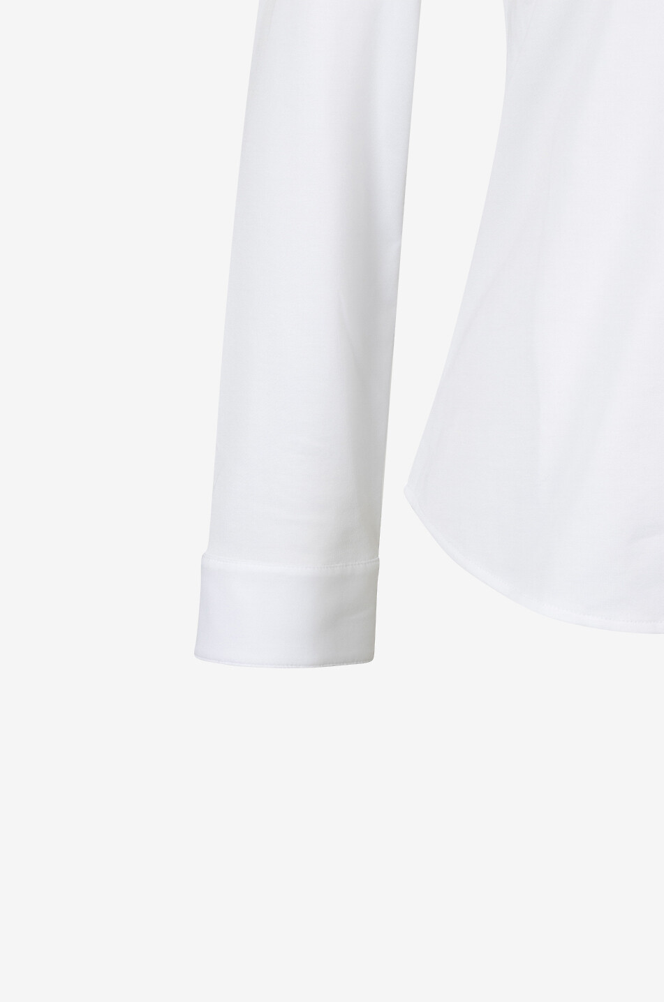 BONGENIE Hemd aus Baumwollgemisch Damen WEISS 3