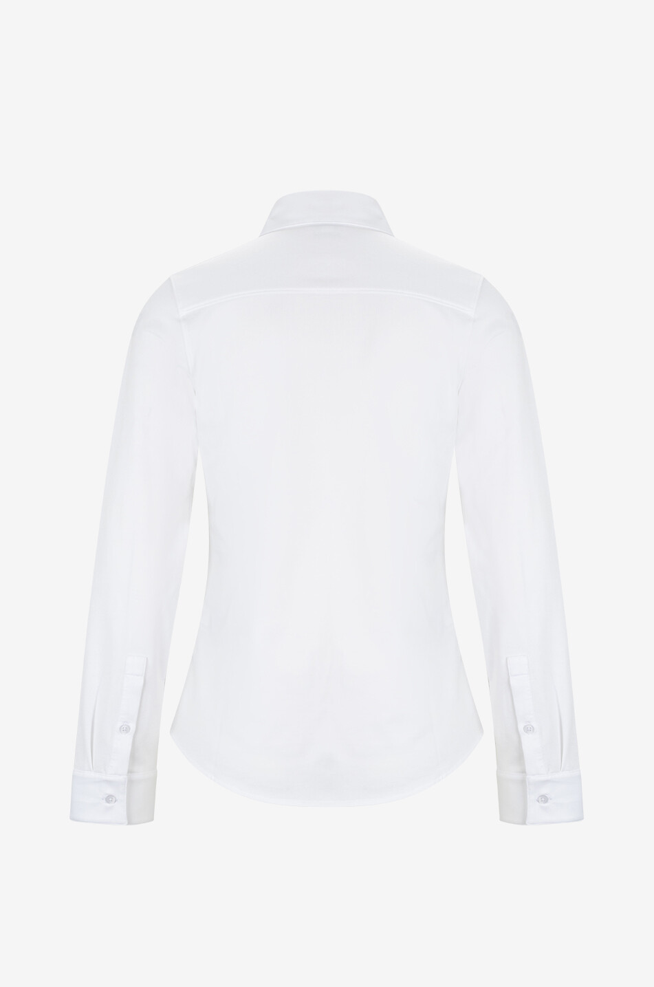 BONGENIE Hemd aus Baumwollgemisch Damen WEISS 2