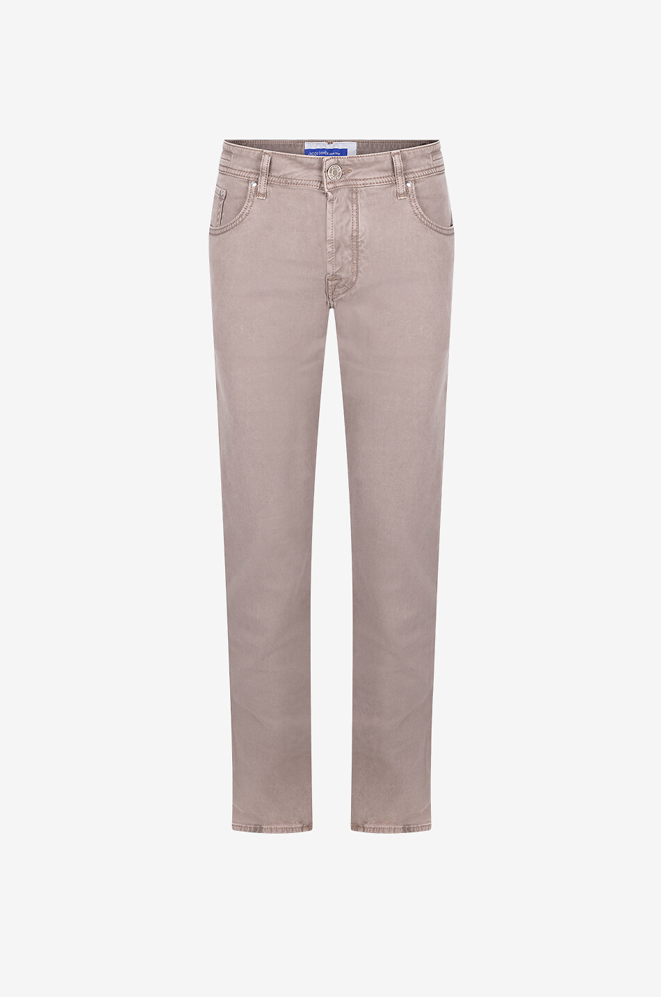 JACOB COHEN Nick Slim modal cotton and lyocell slim-fit jeans Men BROWN 1