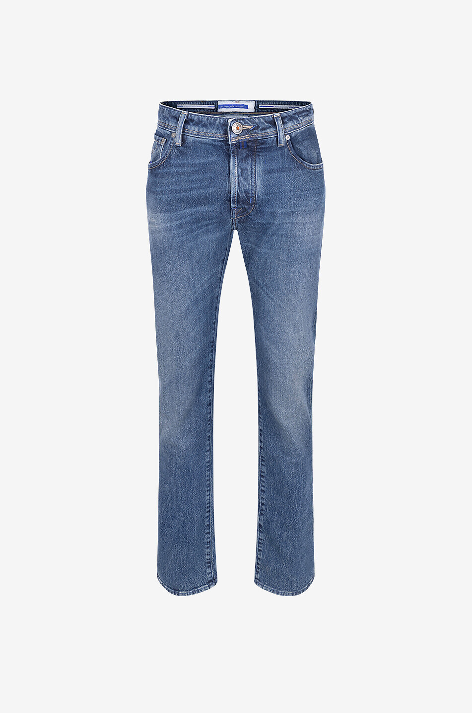 Jeans mit geradem Bein aus Baumwolle Bard