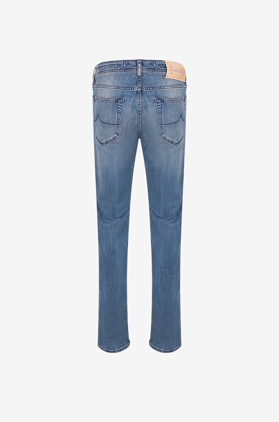 Jeans mit geradem Bein aus Baumwolle Bard