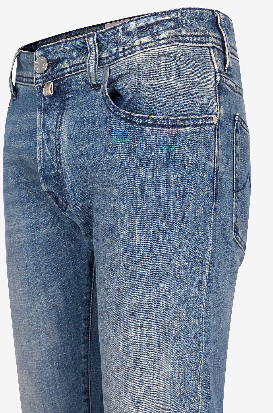 JACOB COHEN Jeans mit geradem Bein aus Baumwolle Bard Herren MITTELBLAU 3